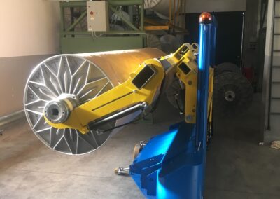 Carrelli per subbi e rotoli di tessuto Alexander & Giovanelli