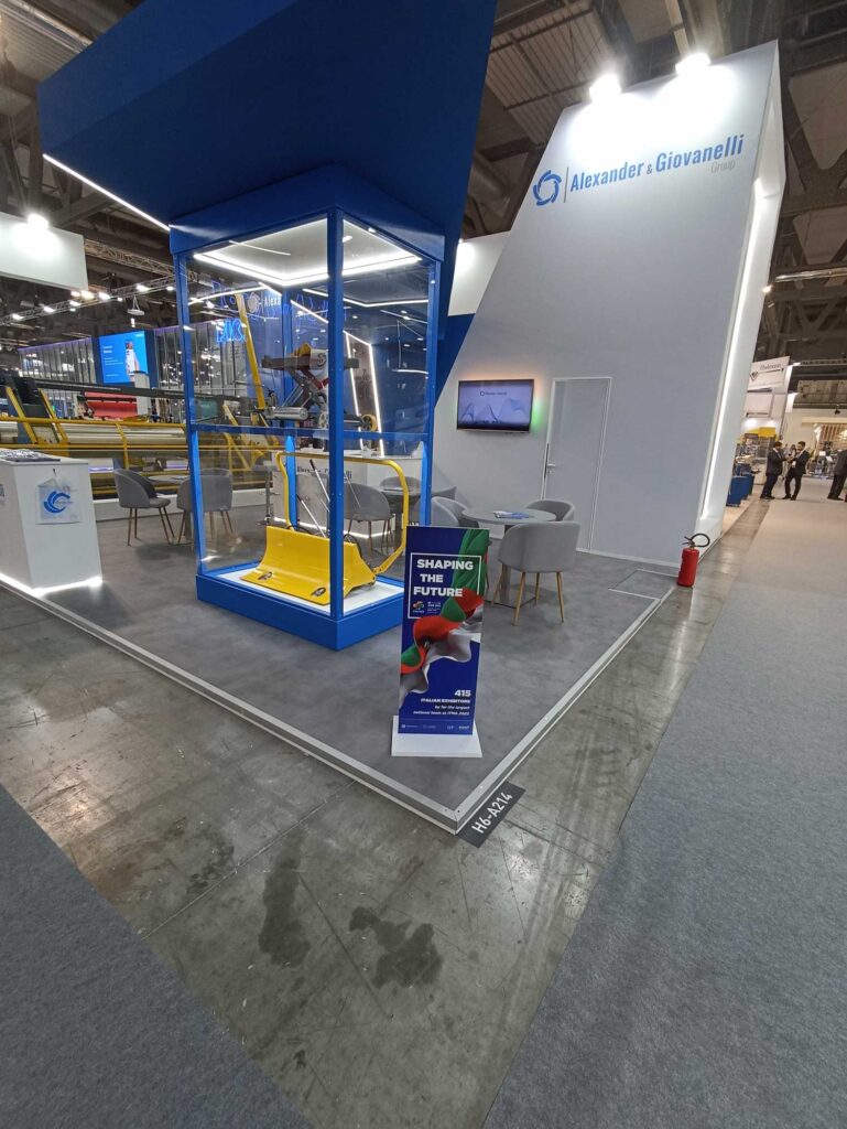 Stand Alexander & Giovanelli Group all'ITMA 2023