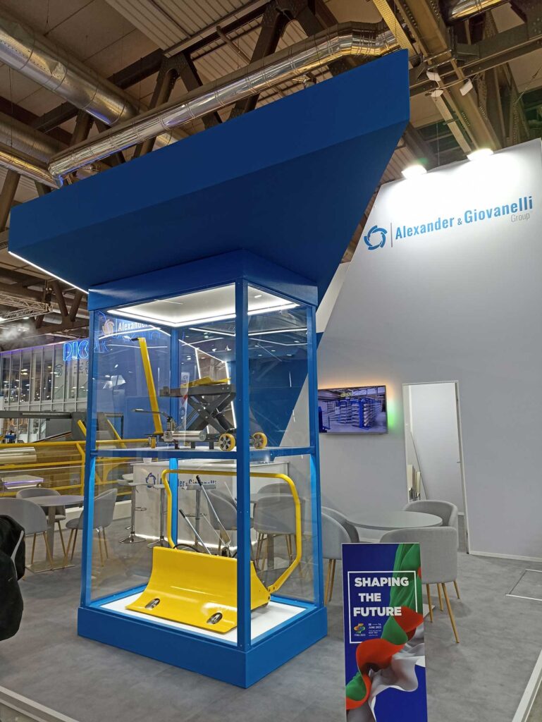 Stand Alexander & Giovanelli Group all'ITMA 2023